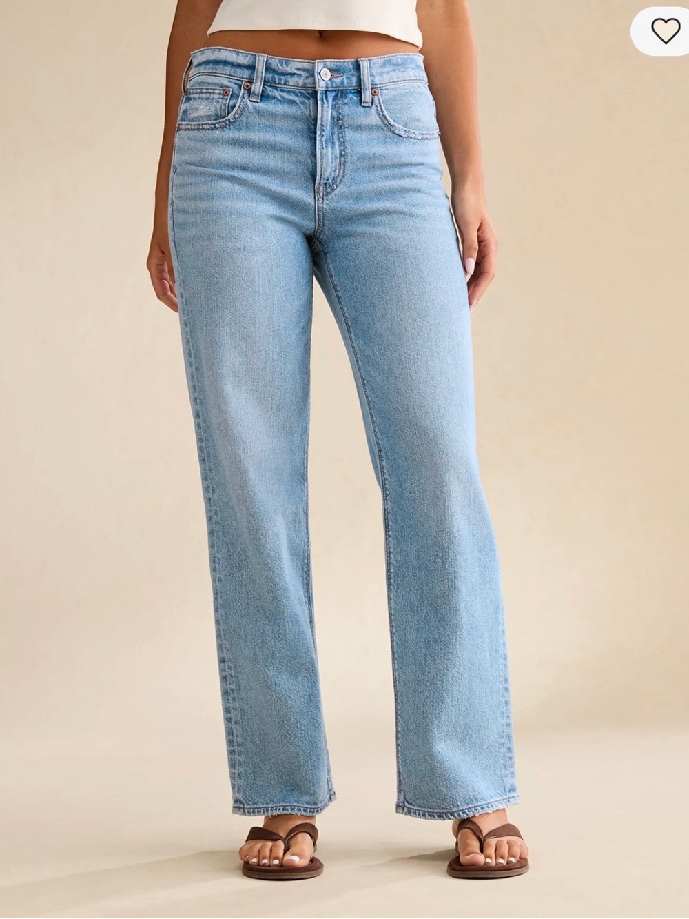 Light Wash High-Rise Stovepipe Women’s Jeans
